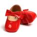 RVROVIC Baby Girl Princess Sparkly Moccasins | Soft Sole Prewalker Toddler Shoes 12-18 Months (Red) - Buy Online on SooperMarket.com