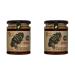 Mama Buci Top Bar Hive Zambian Pure Honey Ethically Produced Winter Harvest 340 g Dark (Pack of 2)