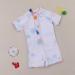 Baby Boy Swimsuit Rash Guard One Piece Beach Swimwear Shark Print Shorts 18-24 Months - Beige - Buy Online on SooperMarket.com