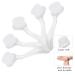 5pcs White Dust Brush Set for Nails - Nail Art & Manicure Brushes for Beauty & UV Gel Application - Buy Online on SooperMarket.com