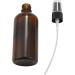 Kuuddker 100ML Amber Glass Bottle with Black ATOMISER Sprays Refillable Container for Essential Oil/Aromatherapy Use - Buy Online on SooperMarket.com