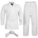 Karate Uniform for Kids & Adults Lightweight Student Karate Gi Martial Arts Uniform with Belt 00 (3'8"-4'0" / 50 lbs) White