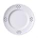 Dinnerware Dishes Plates Hollow Out Dessert Plate White Disc Home Kitchen Restaurant Coffee Shop Flat Plate Ceramic Fruit Plate Round Dinner Plate Dinner Restaurant Family Party Plates (Size : L) Large