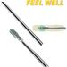 SOMROZ 6-Piece Ear Cleaning Tool Set 2023 - Professional Stainless Steel Earwax Removal Kit with Spiral Design and Portable Keychain Case - Buy Online on SooperMarket.com