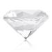 Glass Crystal Diamond Nail Art Display Tool Nail Art Display Photography Decoration 2 Colors(White)