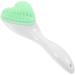 minkissy Face Cleaning Brush Facial Scrubber Facial Cleansing Brush Women Manual Face Wash Brush Facial Brushes for Cleansing and Exfoliating