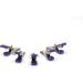 Veterinary EKG/ECG Alligator Electrode Clip Reusable Universal Connection Snap Set of 5 - Buy Online on SooperMarket.com