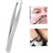 Nose Hair Tweezers Stainless Steel Round Tip Face Hair Remover Eyelash Eyebrow Tweezers Manicure Tackle - Buy Online on SooperMarket.com