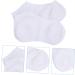 minkissy 2 Pairs Protective Socks Pumps High Heels for Women Socks for Moisturizing Feet Heel Moisturizing Socks Heel Boots Gel Preserve Moisture Sock Pedicure Miss Sebs Cotton Socks White - Buy Online on SooperMarket.com