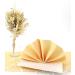 50 APARTina Straw Yellow Airlaid Napkins - Fabric-Like 40x40 cm | Premium Quality International Shipping - Buy Online on SooperMarket.com