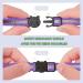 Hepplly 2-Pack Reflective Cat Collars with Bell - Quick Release Kitten Collars (Purple) | Shop Internationally - Buy Online on SooperMarket.com