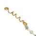 Exquisite Green Hair Dreadlock Jewelry - Large Alloy Braiding Rings (5 Pieces) for Parties | Fast International Shipping - Buy Online on SooperMarket.com