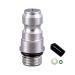 Universal 8mm Quick-Disconnect Plug Adapter M8x1 Male Thread Stainless Steel PCP Paintball Charging Fittings