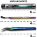 2-in-1 Tick Removal Tool Set for Humans, Dogs, and Cats - Curved Angled Tweezer, V-Shaped Tick Removal Tool - Camping Tick Removal Kit - Medical Tweezers (1 Set) - Buy Online on SooperMarket.com