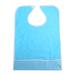 Eating Bib Waterproof Adult Elder Mealtime Eating Bib Clothes Clothing Protector Dining Aid Make Dining Easier(Light Blue)