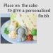 Personalised Elephant Cake Topper - Edible Fondant Safari Jungle Cupcake Decorations with an Edible Glue - Kids Birthday Supplies - Buy Online on SooperMarket.com