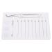 Magnetic Eyelash Board Eyelash Acrylic Board Eyelash Display Tray Eyelash Grafting Supplies Eyelash Extensions Tray Eyelash Accessories Eyelash Extension Tool Eyelash Supplies White