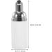 Beaupretty Airless Bottles Plastic Foam Dispenser Bottle Refillable Foaming Soap Dispenser Bottle Airless Lotion Bottle for Travel 6pcs(Sliver) Plastic Foam Dispenser Bottle - Buy Online on SooperMarket.com
