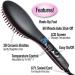 Electric Heating Comb Hair Straightening Brush Adjustable Temperature Hair Straightener Women's Hair Hot Comb (Color : 1pcs no Box Size : UK) UK 1pcs No Box - Buy Online on SooperMarket.com