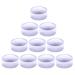 Biutee 10Pcs 2.8cm Clear Jelly Silicone Nail Stamper Head Manicure Nail Art Stamp Stamping Head Tools (10pcs) 10 Count (Pack of 1)