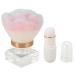 Premium Makeup Brush with Transparent Handle | Capsule Shape | Ideal for Loose Powder & Blush - International Shipping Available - Buy Online on SooperMarket.com