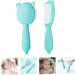 Kisangel 3-Piece Toddler Scalp Comb Cap Brush Set - Baby Bath and Shampoo Safety Tools - Buy Online on SooperMarket.com