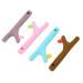 Silicone Baby Bite Ring Toys - Food-Grade Chewy Teething Straws for Toddlers | 4 Flexible Pieces for Massage & Comfort - Buy Online on SooperMarket.com