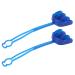 2 Pack Shock Braces Mouth Guard | Rubber Lanyard Design for Football & All Contact Sports - Enhanced Protection - Buy Online on SooperMarket.com