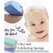Ultra Soft Exfoliating Body Clean Sponge Set - 3 pcs Asian Bathing Goods for Enhanced Blood Circulation | Perfect for Unisex Shower & Bath - Buy Online on SooperMarket.com