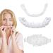 4 pieces veneers snap-in teeth fake tooth smile toothed dentures teeth at the top and below comfort fit flex bite broken teeth socket make white tooth beautiful