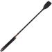 Premium Genuine Leather 18 Horse Crop Jump Bat with Black Handle - Equestrian Fiberglass Rod for English Training - Buy Online on SooperMarket.com