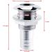 EEYAD 316 Stainless Steel Boat Thru-Hull Fitting Drain - 3/4 I.D. Hose Compatible - Buy Online on SooperMarket.com