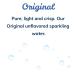 Crystal Geyser Natural Sparkling Spring Water 12 Pack - 18 oz Bottles | Carbonated, Non GMO, No Artificial Ingredients - Buy Online on SooperMarket.com