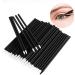 Geynutaly 100Piece Beauty Makeup Eyeliner Brushes Disposable Eyeliner Brush with Cap White - Buy Online on SooperMarket.com