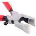 Swpeet Heavy Duty Key Fob Pliers Tool with Glass Running Pliers - Curved Jaws for Stained Glass Work - Rubber Tips for Key Fob Hardware Install - 1Pcs - Buy Online on SooperMarket.com
