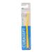 5PCS Soft Tufted Brush Small Round Head Compact Interdental Toothbrush Denture Brush for Braces Dental Implants(Yellow)