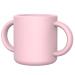ACIDALIE Silicone Baby Cup-Training cup with handle-Toddler Learning Cup 5oz  for 6months+ Babies Pink