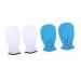 HAPINARY 2 Pairs Essential Oil Gloves Kerotherapy Supply Washable Wax Gloves Wax Mitts Reusable Wax Gloves Paraffin Gloves Paraffin Mitts Nursing Gloves Nursing Supply Portable Wax Gloves
