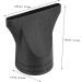 FOYTOKI 4pcs Plastic Hair Dryer Narrow Nozzle Accessory for Hairdryer Blow Dryer Nozzle Black - Buy Online on SooperMarket.com