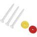 Adjustable Driver-T Pieces 9-Pack | Unbreakable Low-Friction Multi-Colored Plastic | Enhanced Stability & Durability for International Shipping - Buy Online on SooperMarket.com