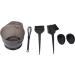 Hair Dyeing Kit Hair Dye Brush Ergonomic Wear Resistant Ear Cover Stable Sturdy Firm ABS Mixing Tool for Hair Salon for Individual Use for Hairdresser(black) - Buy Online on SooperMarket.com