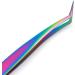 Verdant Touch Curved Tip Tweezers Curved Tip Eyelashes Extension Tweezer Alloy False Eyelashes Applicator Tool - Buy Online on SooperMarket.com
