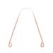 Tongue scraper made of pure copper maintains oral hygiene and removes bad breath. Suitable with U-shaped design
