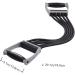 1pc Puller Workout Resistance Band | Chest & Arm Expander | Ultimate Fitness Gym Straps for Men | Latex Exercise Cords with Handles - Buy Online on SooperMarket.com
