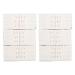 Toilet Brush Refills Multipurpose Pads for Toilet with Strong Detergency Safe Material Convenient (Lemon)