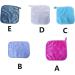 Dajidafu 10 Pieces Face Cleaning Cloth Reusable Washable Replacement Solid Color Hanging Girls Makeup Cosmetic Remover Pad Pink - Buy Online on SooperMarket.com