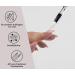 Emmi Nail Silicone Brush Set 5 Pcs for Gel Nails 3D & UV Art | Disinfected & Perfect for Color Gels - Buy Online on SooperMarket.com