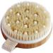CSM Body Brush For Beautiful Skin - Solid Wood Frame & Boar Hair Exfoliating Brush To Exfoliate & Soften Skin Improve Circulation Stop Ingrown Hairs Reduce Acne and Cellulite