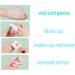 100% Vegetable Fiber Cotton Pads - Hypoallergenic Lint-Free Makeup Remover Squares (1100 Count - Buy Online on SooperMarket.com