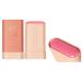 Lovelycat On the Go Makeup Blush Stick Long Lasting Natural Nude Makeup Tinted Moisture Stick Shadow Lips Cheek Waterproof Creamy Makeup Long Lasting Natural Nude Makeup for All Skin (pink)